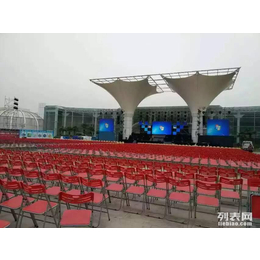 高明节日庆典布置大量舞台桁架背景架出租佛山演出庆典布置公司
