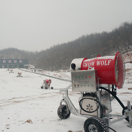 可移动的滑雪场造雪机 出雪质量高的人工造雪机参数