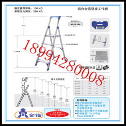 供金锚AO31-203玻璃钢平台梯 欧洲标准梯子