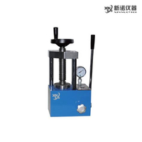 上海新诺 手动二立柱小型台式粉末压片机