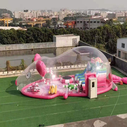 郑州租赁粉红鼠充气乐园 租赁粉红鼠充气乐园 充气鼠乐园租赁缩略图