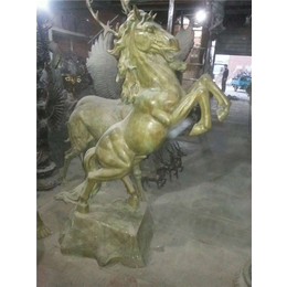 西藏铁马-恒天雕塑-八匹铁马厂家