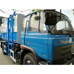 2019新式7吨自卸式污泥车 7立方对接式污泥垃圾车报价