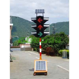 深圳立达 LED伸降太阳能移动红绿灯 驾校学校警示交通信号灯