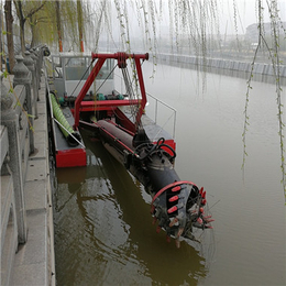 挖泥船-河道挖泥船的生产厂家-环保绞吸挖泥船工作原理