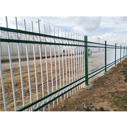 广东肇庆工厂围墙护栏水厂外墙栏杆锌钢别墅护栏学校围栏