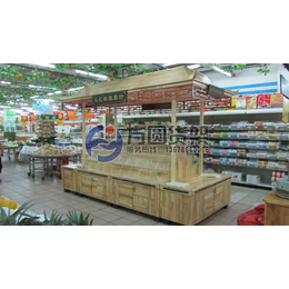 超市木质货架新款-浙江超市木质货架-方圆货架厂