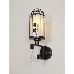 新中式壁灯床头灯卧室客厅现代简约壁挂灯过道复古中国风墙壁灯具