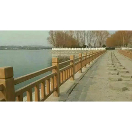 菁致仿木护栏(图)-混凝土仿木栏杆厂家-柳州仿木护栏