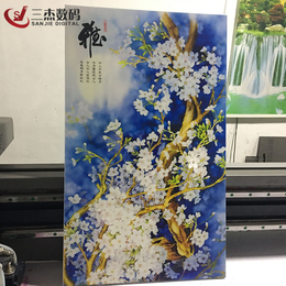 惠州5D集成背景墙uv打印机效率