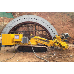 云南贵州隧道系统锚杆分层开挖多功能钻机