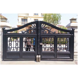 唐山古冶区铝艺庭院大门铝合金阳台护栏材质保证