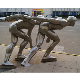 广场不锈钢雕塑-安徽大手雕塑公司-芜湖不锈钢雕塑