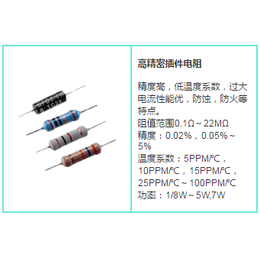 插件电阻-插件金属膜电阻-上海提隆(****商家)