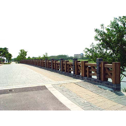 顺安景观栏杆(在线咨询)-芜湖仿木护栏-仿木护栏价格