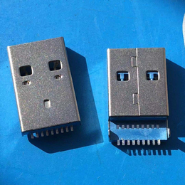 USB 9p 3.0 A公 沉板式 焊板 蓝色胶芯缩略图