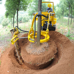 园林机械设备小型挖树机多功能带土球移树机