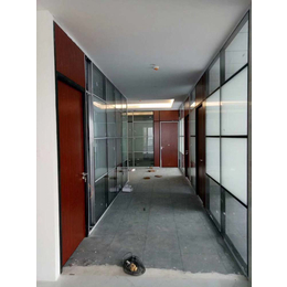 江门玻璃隔断安装 办公室高隔间 铝合金型材批发