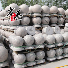 天然石头圆球价格-花岗岩圆球直径60公分价格-花岗岩圆球
