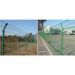 公路围栏厂家-华鹏厂房小区锌钢护栏-上海公路围栏