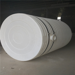 大型15吨塑料桶滚塑立式白色储罐防腐蚀化工桶图