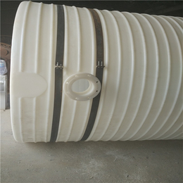 工地15吨塑料桶蓄水储罐搅拌大型白色水箱图