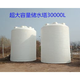 30吨超大型塑料水箱 盐酸储罐 消毒液贮罐 一次成型水箱