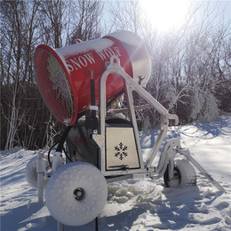 诺泰克造雪机一直在路上 国产品牌大雪量厂家