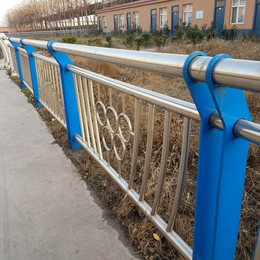 交通防撞护栏-防撞护栏-华企不锈钢复合管护栏