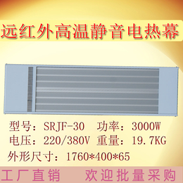 车间加热采暖器九源远红外电热幕取暖器SRJF-30