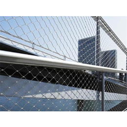 楼梯安全防坠落网建筑柔性防坠物不锈钢防护网设计安装经典案例