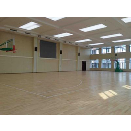 运动木地板结构 篮球馆*双龙骨运动木地板
