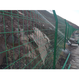 双边丝护栏网厂家 果园养殖圈地公路护栏网隔离网 双边丝护栏网