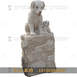  酒泉人物动物石雕雕刻 晚霞红乾隆年真有十二生肖石雕 造型多样