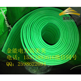 杭州生产高压电气房*10千伏平板绿色绝缘胶垫厂家