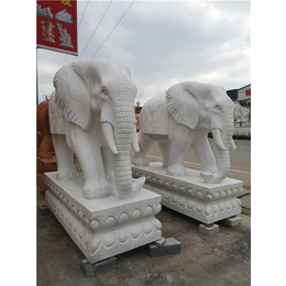 本溪大理石大象制作-众邦雕刻
