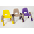 贵阳厂家**园椅子 加厚儿童环保塑料椅靠背椅学习课桌椅缩略图4