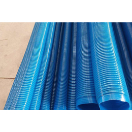 塑料蓝色通风管生产厂家-临沂飞蒙塑料制管