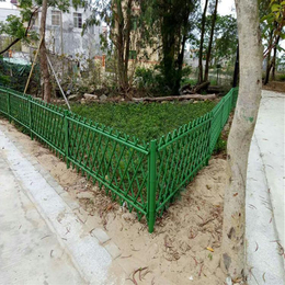仿竹草坪护栏方管立柱款防护市政设施护栏围栏栏杆