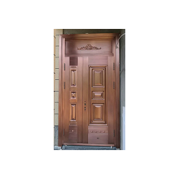 湖州铜门-设计*百狮盾铜门-玻璃铜门