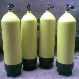 潜水*潜水气瓶 6L无缝钢潜水气瓶 紧急备用呼吸氧气瓶