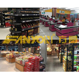 合肥超市货架-安徽方圆货架公司-蔬菜超市货架