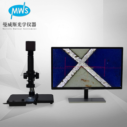 苏州厂家促销 超高清大倍数微米级别测量视频显微镜