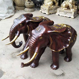 欧式铜大象办公室摆件-汇丰铜雕