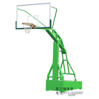 广西篮球架厂家，仿液压篮球架价格，移动式仿液压篮球架安装，液压篮球架图片