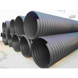 康定甘孜州芒康HDPE钢带波纹管塑料波纹管管道生产厂家缩略图