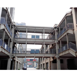 安徽钢结构连廊-合肥恒硕-屋顶钢结构连廊