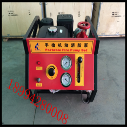厂家*BJ18-C手抬机动消防泵 柴油机消防泵