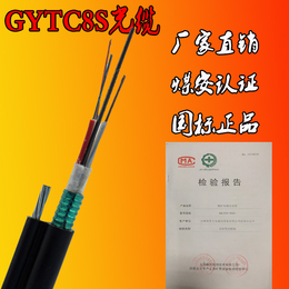 GYTC8S光缆 室外自承式8字型光缆钢丝钢绞线吊线