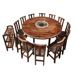 火锅桌火锅桌椅-碳化家具价格-大名火锅桌椅